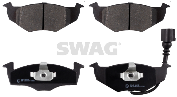 set placute frana,frana disc 30 91 6482 SWAG